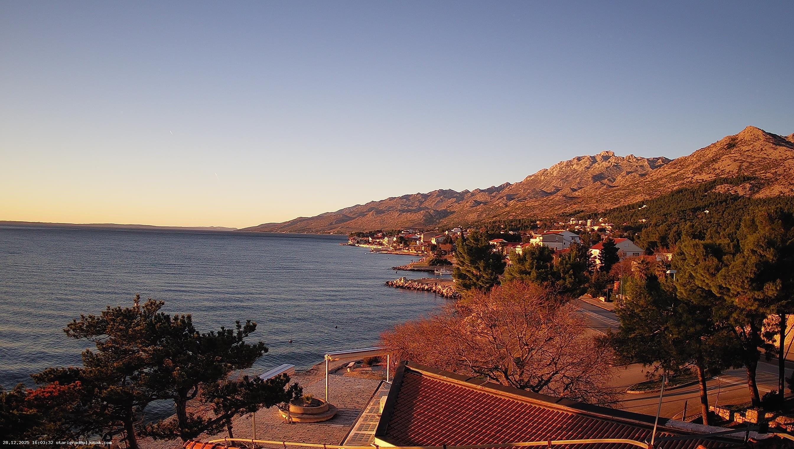 Kamera na żywo - Starigrad Paklenica