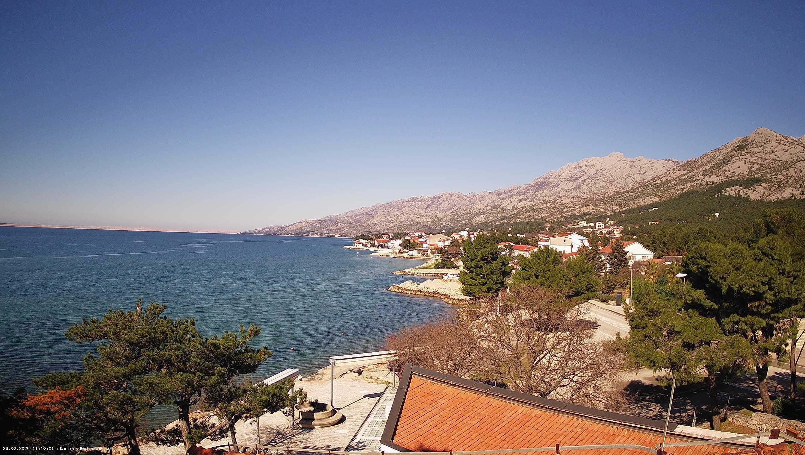 Web kamera - Starigrad Paklenica