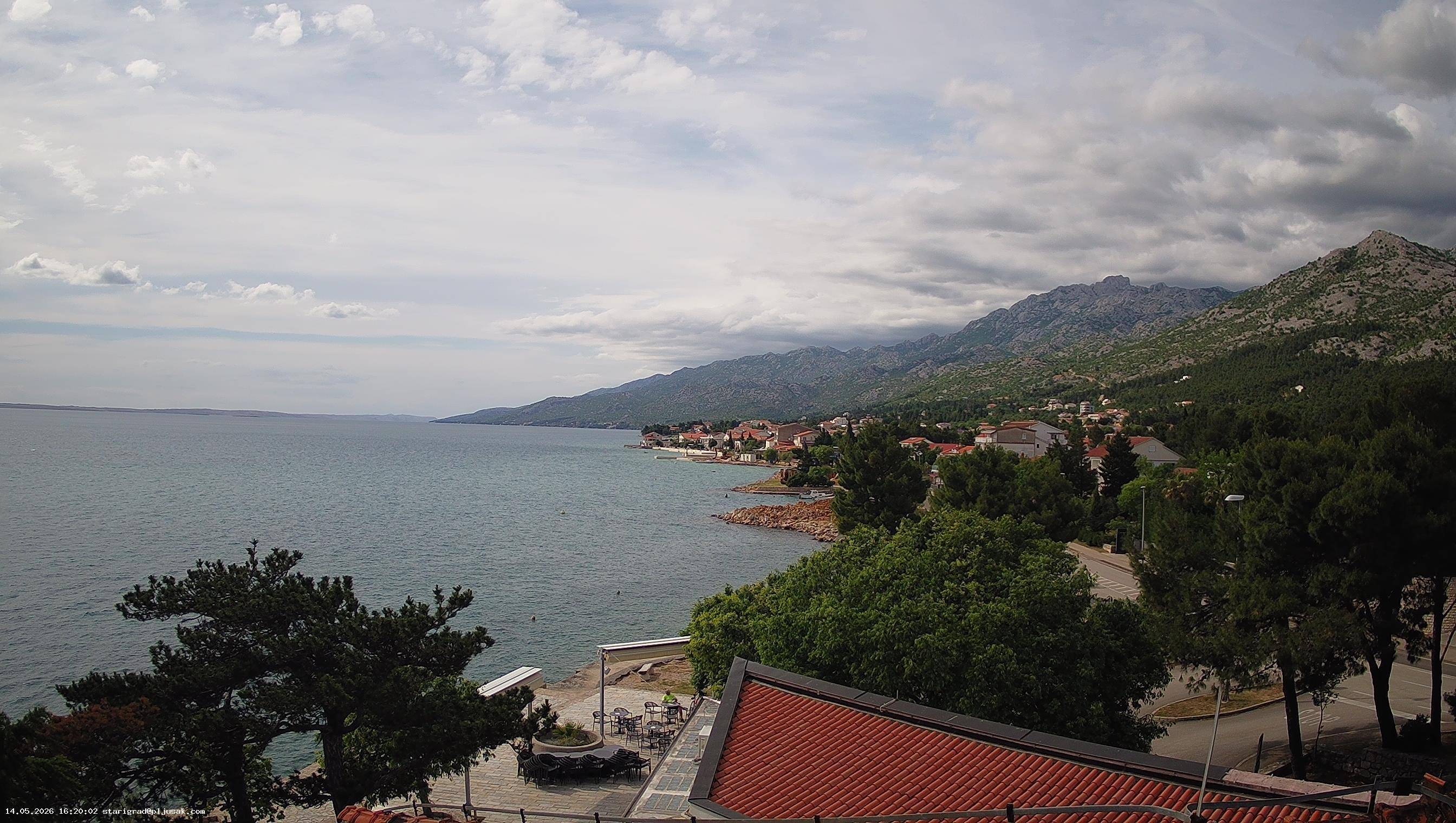 Web camera - Starigrad Paklenica