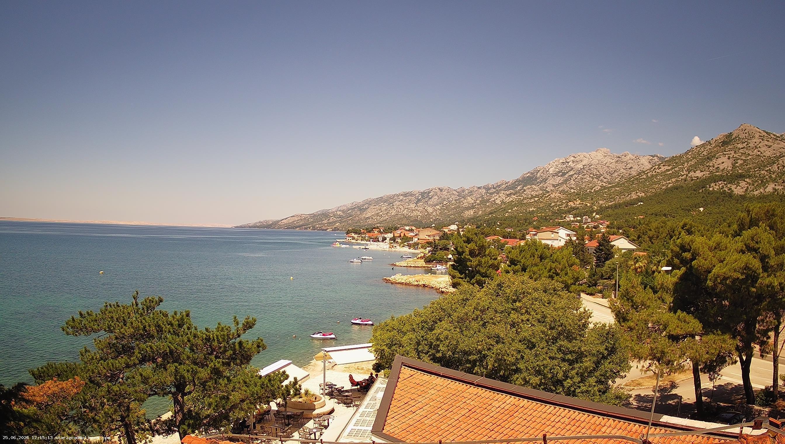 Kamera na żywo - Starigrad Paklenica