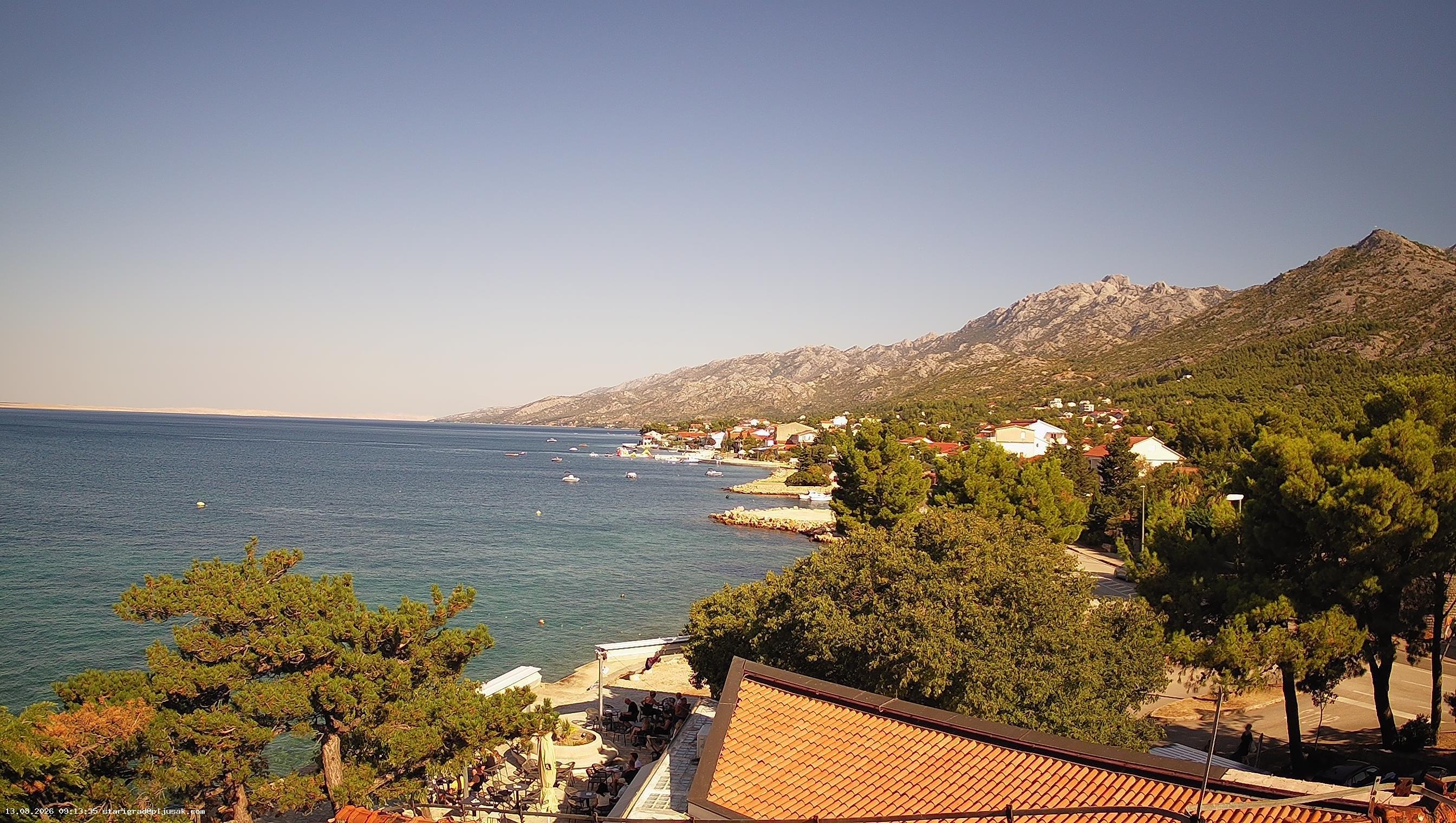 Web camera - Starigrad Paklenica